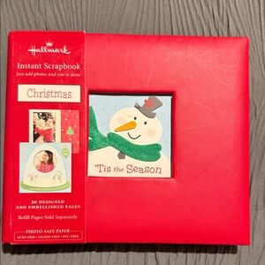 Hallmark Red Christmas Instant Scrapbook